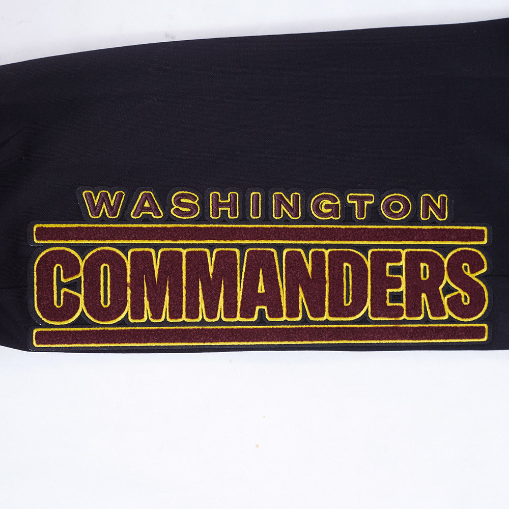 NFL WASHINGTON COMMANDERS CLASSIC CHENILLE MEN'S JOGGER (BLACK)