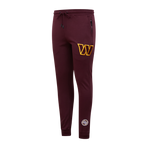 NFL WASHINGTON COMMANDERS CLASSIC CHENILLE PANTALON JOGGER EN MAILLE DOUBLE (LIE-DE-VIN)