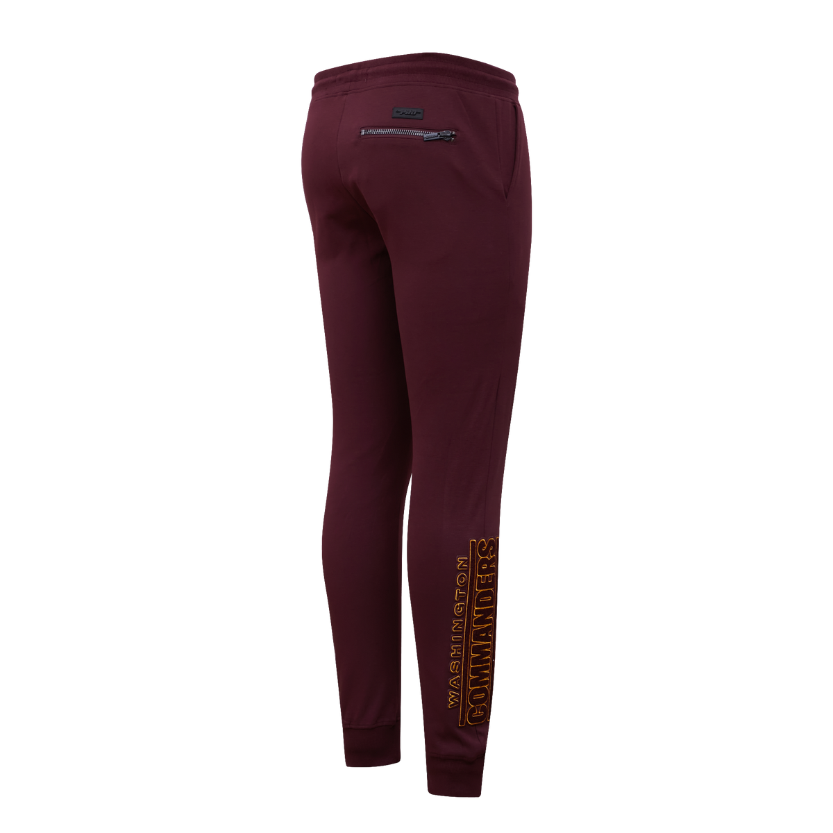 NFL WASHINGTON COMMANDERS CLASSIC CHENILLE PANTALON JOGGER EN MAILLE DOUBLE (LIE-DE-VIN)