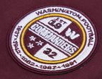 NFL WASHINGTON COMMANDERS CLASSIC CHENILLE PANTALON JOGGER EN MAILLE DOUBLE (LIE-DE-VIN)