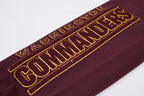 NFL WASHINGTON COMMANDERS CLASSIC CHENILLE PANTALON JOGGER EN MAILLE DOUBLE (LIE-DE-VIN)