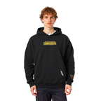NFL WASHINGTON COMMANDERS WINGSPAN MEN'S DROP SHOULDER FLC PO HOODIE (BLACK)