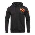 NFL WASHINGTON COMMANDERS CLASSIC CHENILLE CHANDAIL À CAPUCHON POUR HOMME (NOIR)