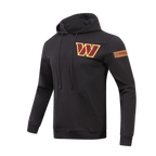 NFL WASHINGTON COMMANDERS CLASSIC CHENILLE CHANDAIL À CAPUCHON POUR HOMME (NOIR)
