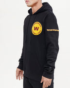 NFL WASHINGTON COMMANDERS CLASSIC CHENILLE CHANDAIL À CAPUCHON POUR HOMME (NOIR)