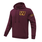 NFL WASHINGTON COMMANDERS CLASSIC CHENILLE PO HOODIE (WINE)