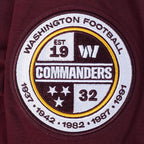 NFL WASHINGTON COMMANDERS CLASSIC CHENILLE PO HOODIE (WINE)