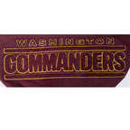 NFL WASHINGTON COMMANDERS CLASSIC CHENILLE PO HOODIE (WINE)