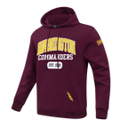 NFL WASHINGTON COMMANDERS CITY ARCH CHANDAIL À CAPUCHON EN MOLLETON POUR HOMME (LIE-DE-VIN)