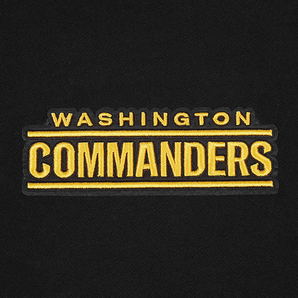 NFL WASHINGTON COMMANDERS JAYDEN DANIELS #5 CLASSIC PNN MEN'S PULLOVER HOODIE (BLACK)
