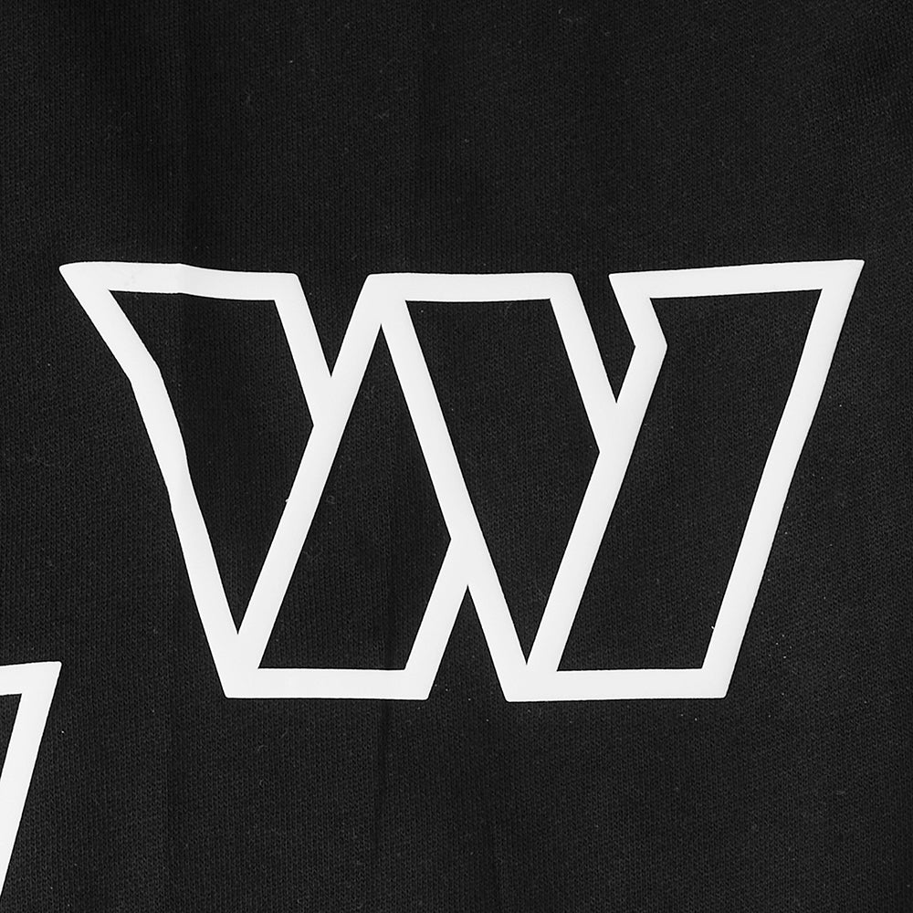 NFL WASHINGTON COMMANDERS MEN'S FULL ZIP HOODIE (BLACK)
