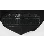 NFL WASHINGTON COMMANDERS TRIPLE BLACK MEN'S DK FZ HOODIE (TRIPLE BLACK)