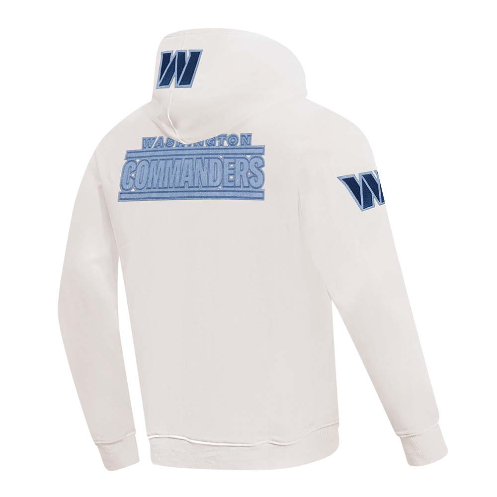 NFL WASHINGTON COMMANDERS VARSITY BLUES CHANDAIL À CAPUCHON (LIN)