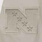 NFL WASHINGTON COMMANDERS NEUTRAL MEN'S  TWILL JACKET (TAUPE)
