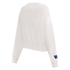 NFL WASHINGTON COMMANDERS VARSITY BLUES CHANDAIL À COL ROND EN MOLLETON POUR FEMME (LIN)
