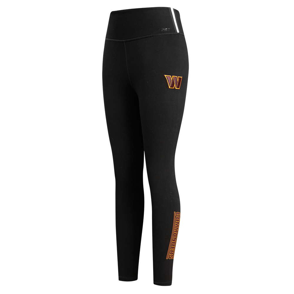 NFL WASHINGTON COMMANDERS CLASSIC JERSEY LEGGING (BLACK)