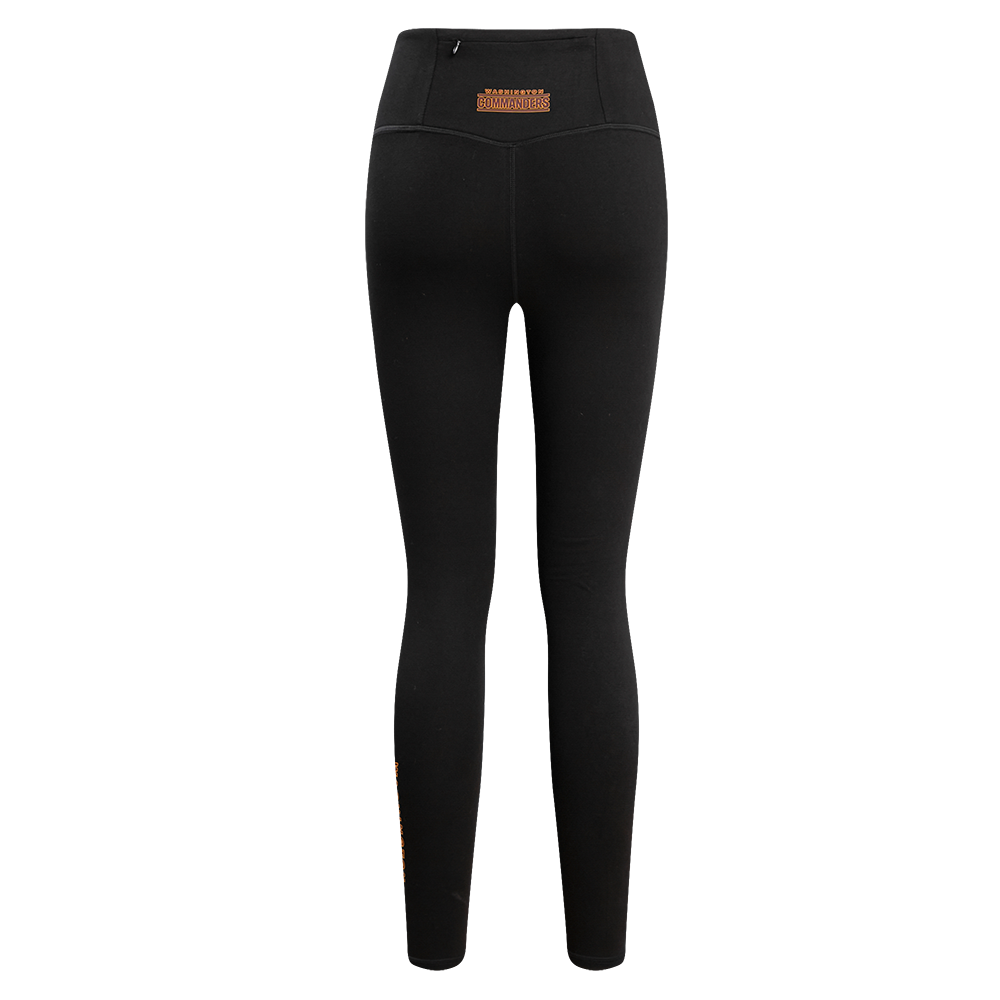 NFL WASHINGTON COMMANDERS CLASSIC JERSEY LEGGING (BLACK)
