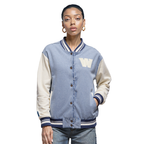 NFL WASHINGTON COMMANDERS VARSITY BLUES BLOUSON COLLÉGIAL EN DENIM POUR FEMME (DENIM/LIN)