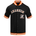 NHL ANAHEIM DUCKS CLASSIC BLOUSON D'ÉCHAUFFEMENT POUR HOMME (NOIR/ORANGE)