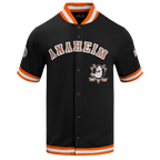 NHL ANAHEIM DUCKS CLASSIC BLOUSON D'ÉCHAUFFEMENT POUR HOMME (NOIR/ORANGE)