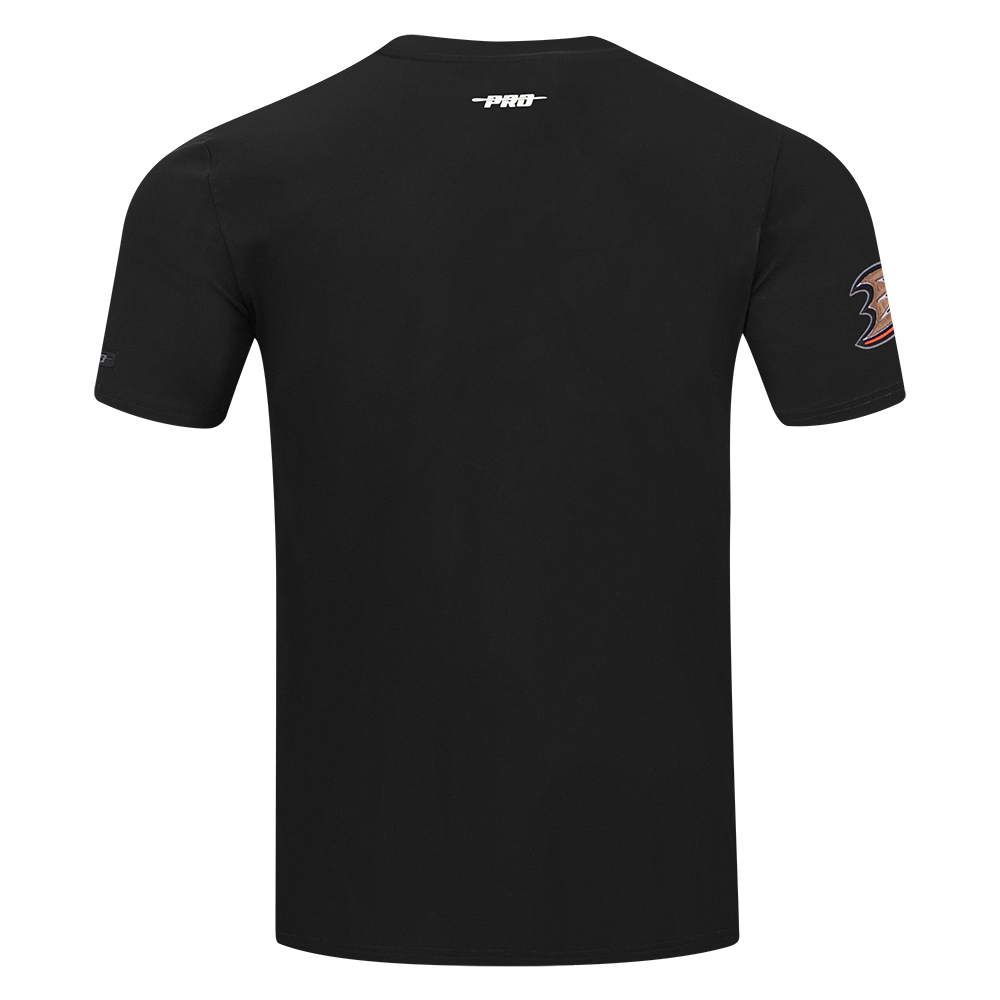 NHL ANAHEIM DUCKS OLD ENGLISH MEN'S TEE (BLACK)