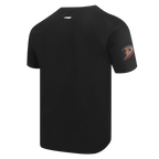NHL ANAHEIM DUCKS OLD ENGLISH MEN'S TEE (BLACK)