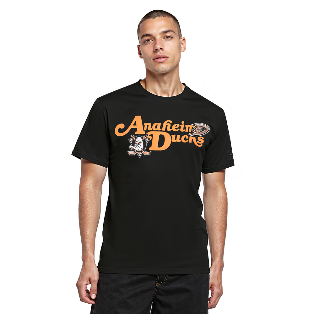 NHL ANAHEIM DUCKS SOUVENIR MEN'S SJ TEE (BLACK)