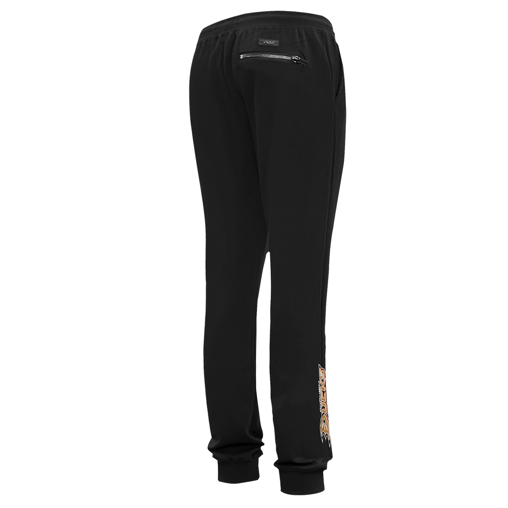 NHL ANAHEIM DUCKS CLASSIC MEN'S CHENILLE DK JOGGER (BLACK)