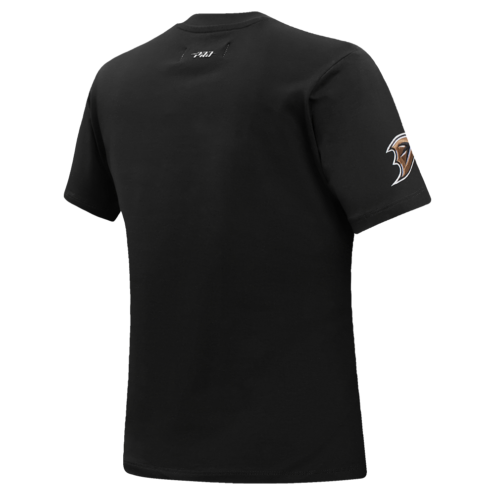 NHL ANAHEIM DUCKS CLASSIC T-SHIRT AJUSTÉ POUR FEMME (NOIR)