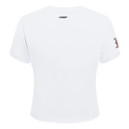 NHL ANAHEIM DUCKS CLASSIC T-SHIRT AJUSTÉ POUR FEMME (BLANC)