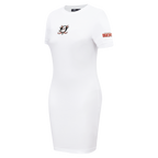 NHL ANAHEIM DUCKS CLASSIC ROBE MOULANTE POUR FEMME (BLANC)