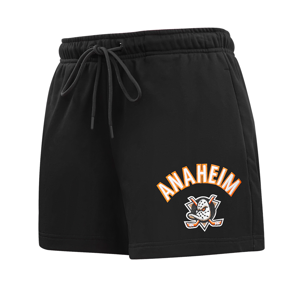 NHL ANAHEIM DUCKS CLASSIC SHORT POUR FEMME (NOIR)