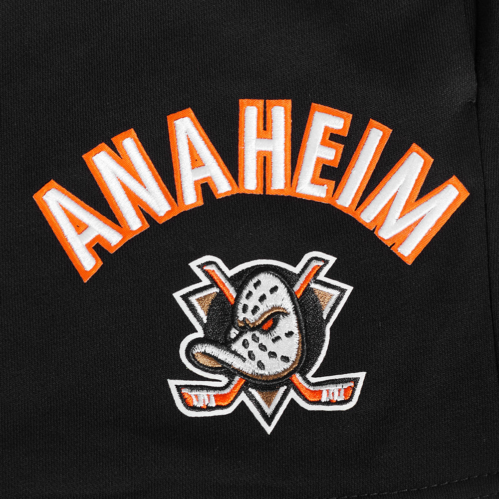NHL ANAHEIM DUCKS CLASSIC SHORT POUR FEMME (NOIR)