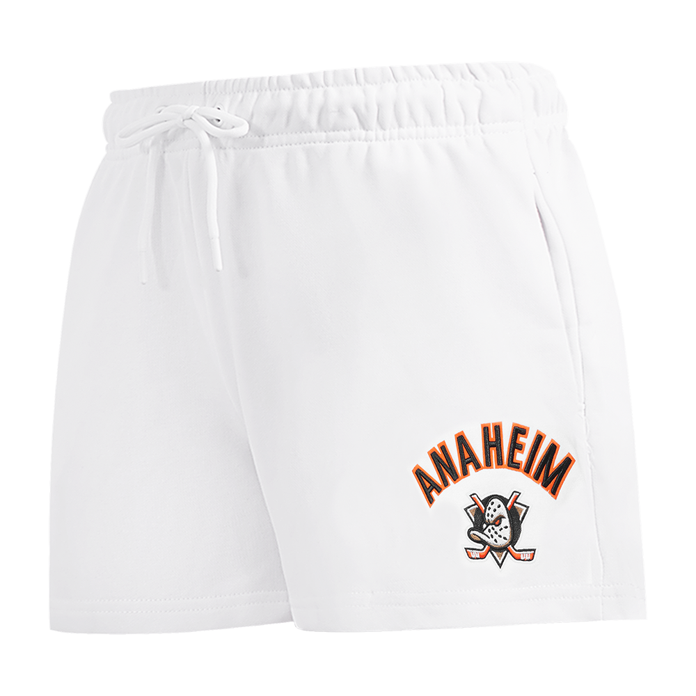 NHL ANAHEIM DUCKS CLASSIC SHORT POUR FEMME (BLANC)