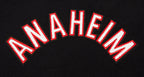 NHL ANAHEIM DUCKS CLASSIC WOMEN'S WOOL VARSITY JACKET (BLACK/WHITE)