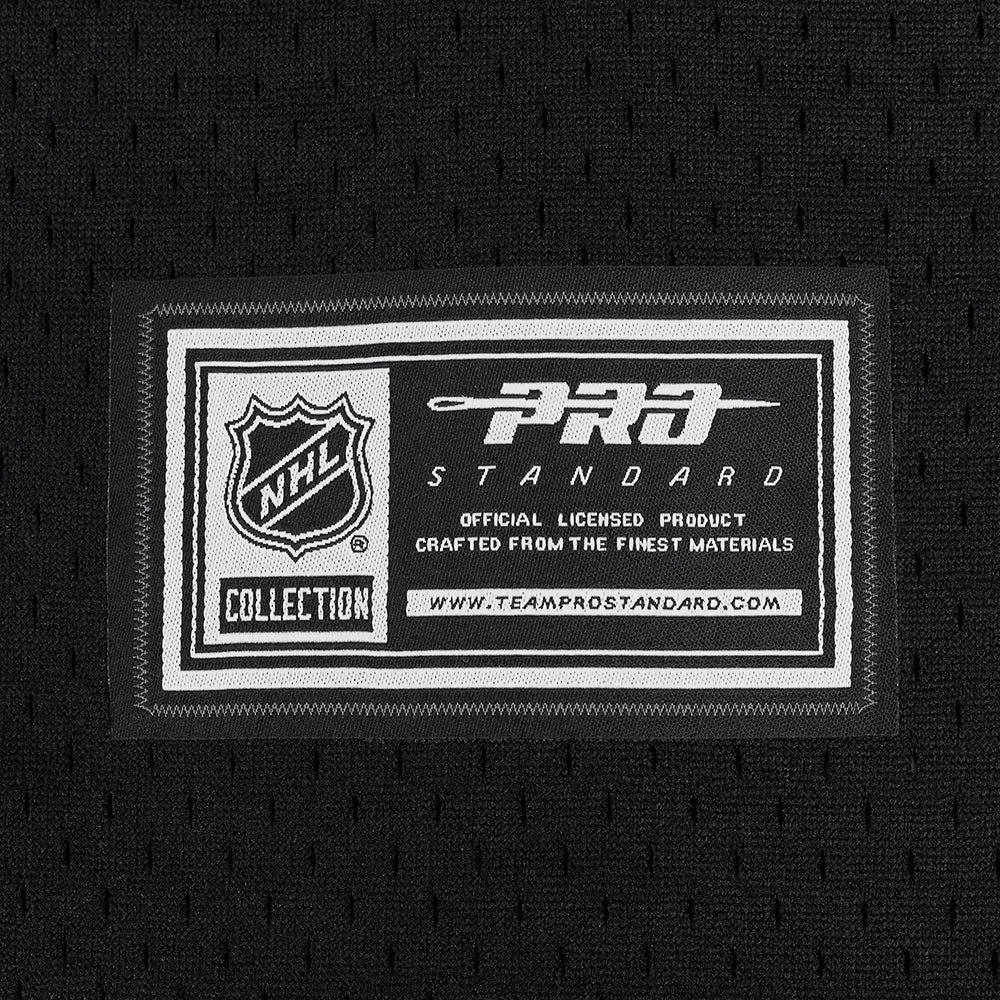 NHL BOSTON BRUINS MESH MEN'S MESH BUTTON DOWN SHIRT (BLACK/YELLOW)