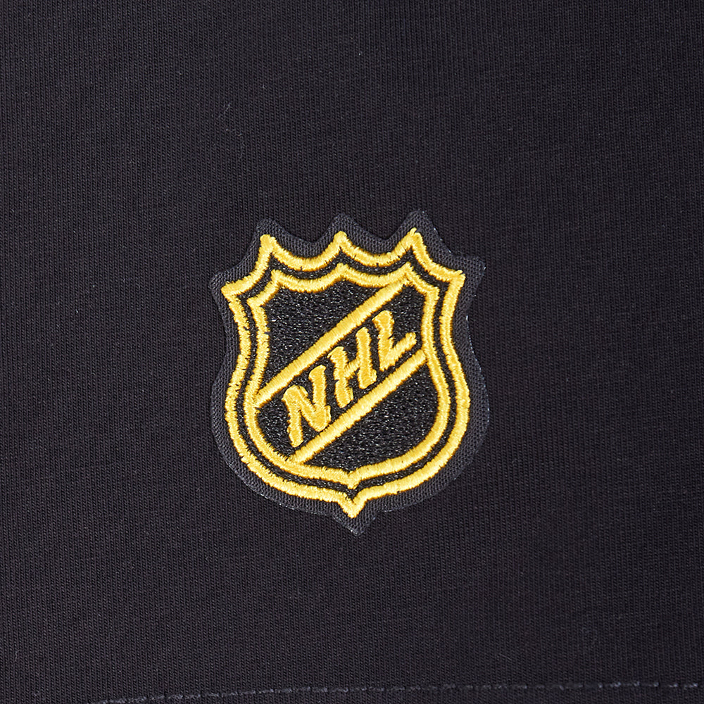 NHL BOSTON BRUINS WINGSPAN WOMEN'S SJ BOXY TEE (BLACK)