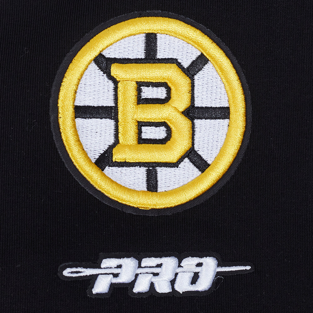 NHL BOSTON BRUINS CLASSIC WOMEN'S CHENILLE WOMEN'S HW JERSEY LEGGING (BLACK)