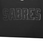 NHL BUFFALO SABRES TRIPLE BLACK T-SHIRT EN JERSEY SIMPLE POUR HOMME (TRIPLE NOIR HOMME)