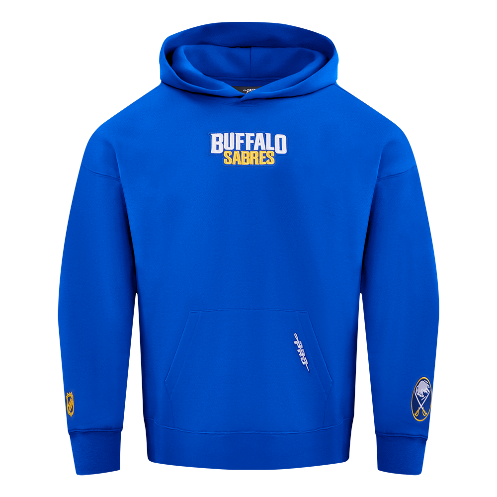 NHL BUFFALO SABRES WINGSPAN CHANDAIL À CAPUCHON POUR HOMME (BLEU ROYAL)