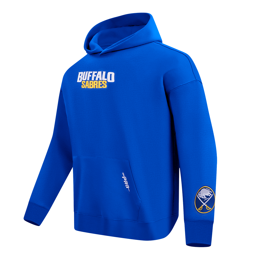 NHL BUFFALO SABRES WINGSPAN CHANDAIL À CAPUCHON POUR HOMME (BLEU ROYAL)
