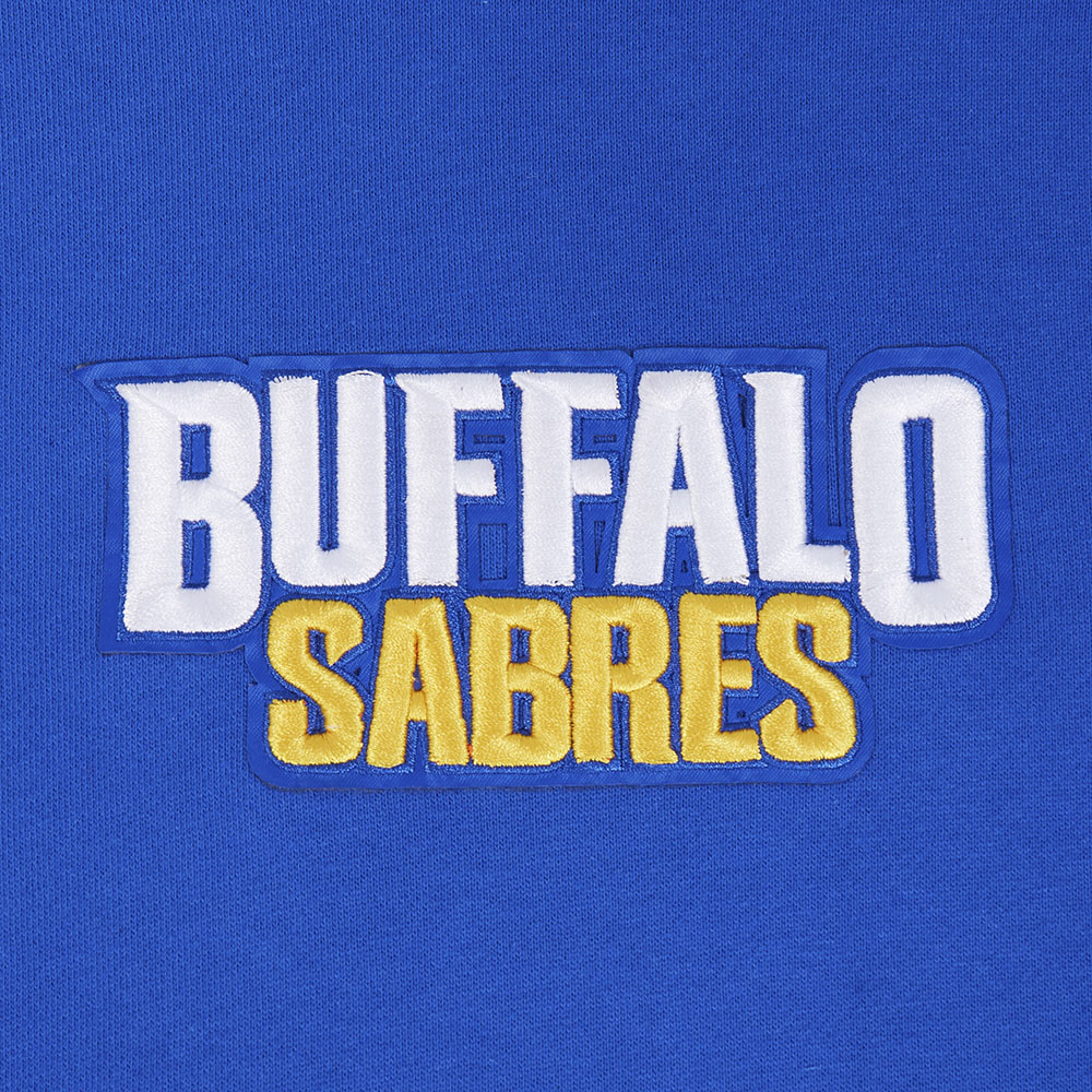 NHL BUFFALO SABRES WINGSPAN CHANDAIL À CAPUCHON POUR HOMME (BLEU ROYAL)