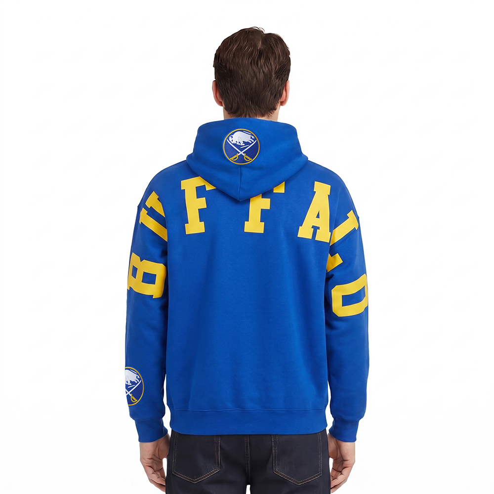 NHL BUFFALO SABRES WINGSPAN MEN'S SWEATSHIRT (ROYAL BLUE)