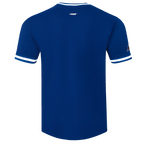 NHL COLORADO AVALANCHE CLASSIC CHENILLE T-SHIRT EN MAILLE DOUBLE POUR HOMME (BLEU DODGER)