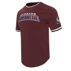 NHL COLORADO AVALANCHE CLASSIC CHENILLE MEN'S DK TEE (WINE)