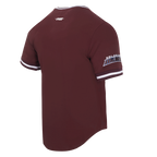 NHL COLORADO AVALANCHE CLASSIC CHENILLE MEN'S DK TEE (WINE)