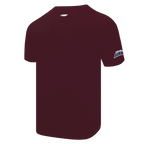 NHL COLORADO AVALANCHE CLASSIC CHENILLE T-SHIRT EN JERSEY SIMPLE POUR HOMME (LIE-DE-VIN)
