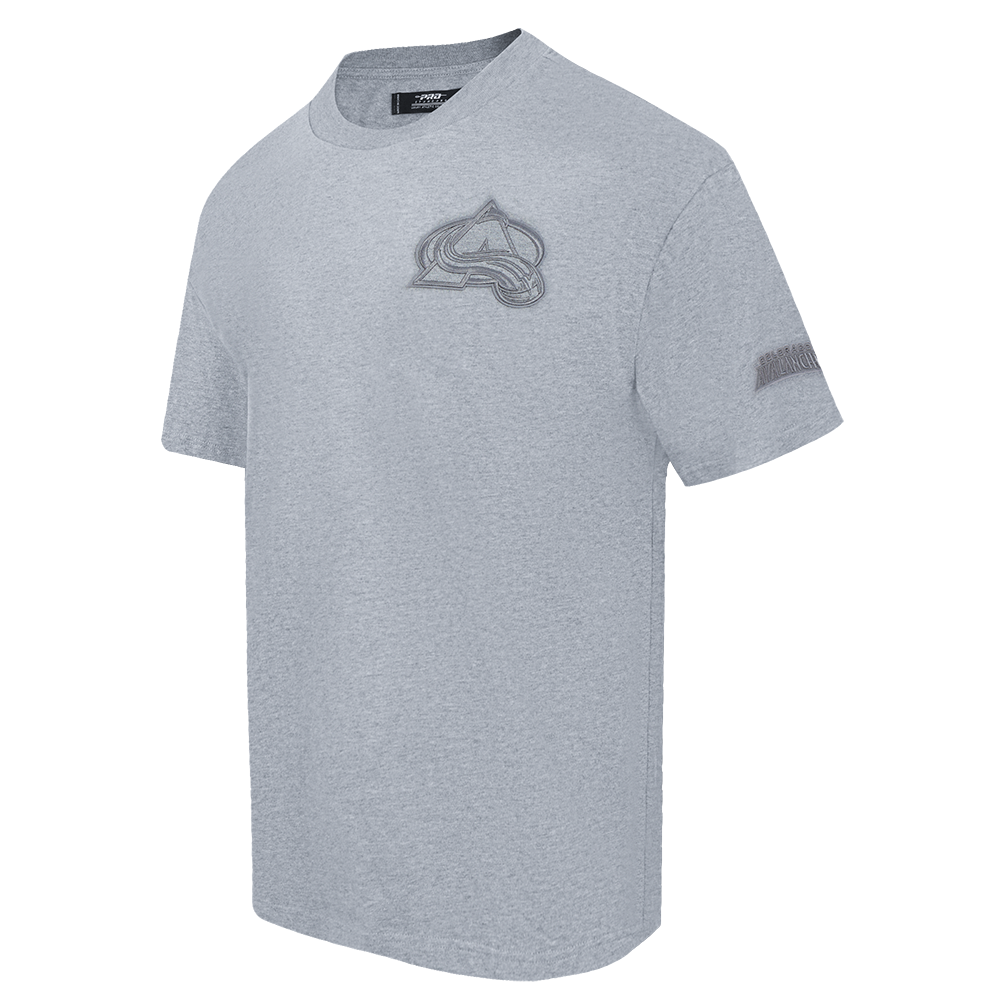 NHL COLORADO AVALANCHE NEUTRAL MEN'S  CJ DROP SHOULDER TEE (DARK HEATHER GRAY)