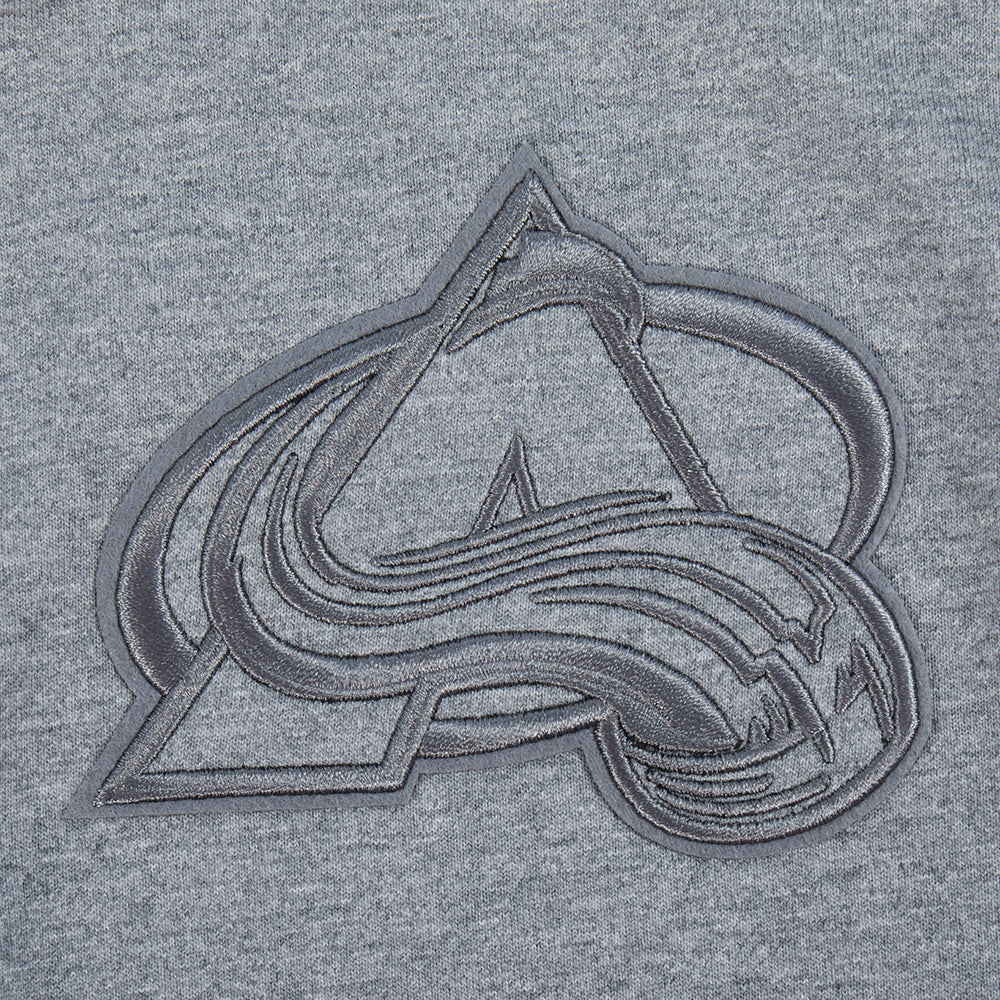 NHL COLORADO AVALANCHE NEUTRAL MEN'S  CJ DROP SHOULDER TEE (DARK HEATHER GRAY)
