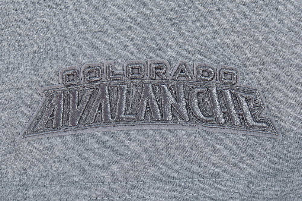 NHL COLORADO AVALANCHE NEUTRAL MEN'S  CJ DROP SHOULDER TEE (DARK HEATHER GRAY)